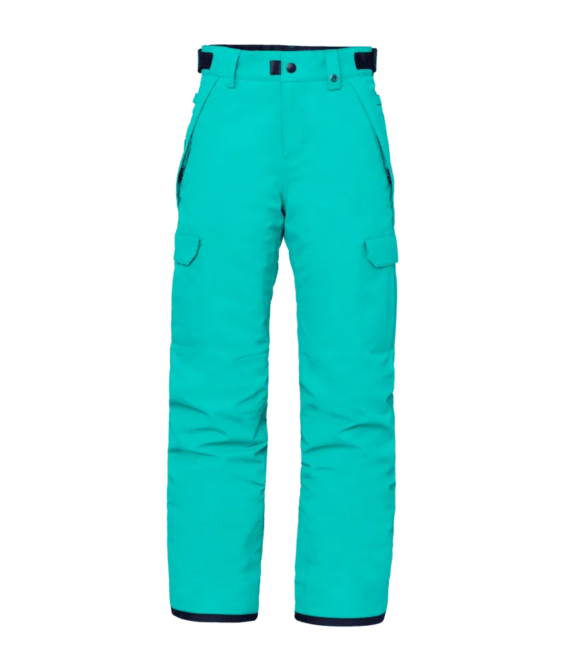 686 Youth Infinity Cargo Insulated Snowboard Pants Greenery 2024