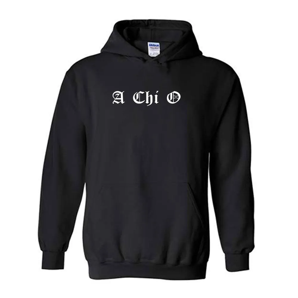 alpha chi omega// achio hoodie