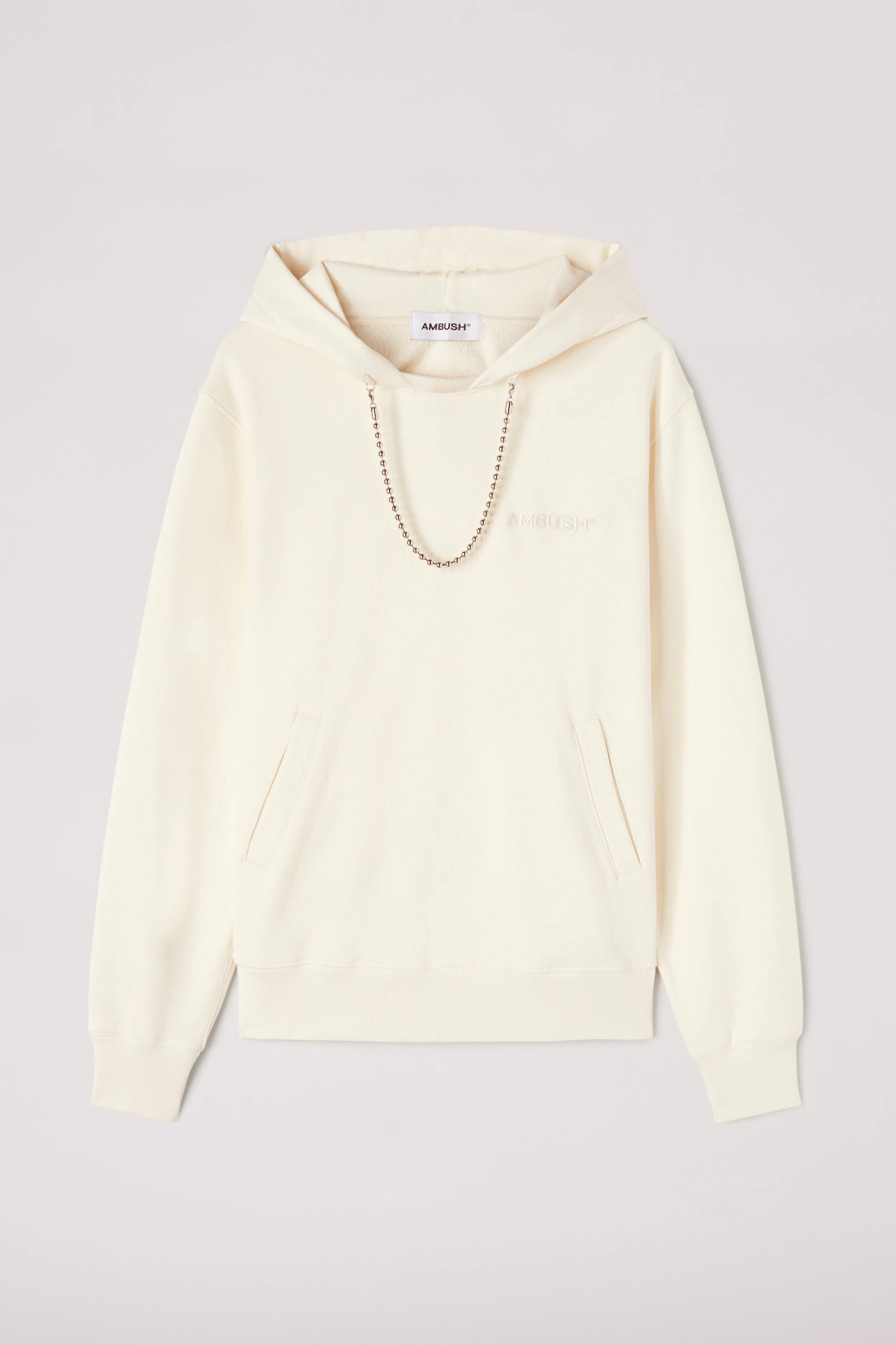 AMBUSH Ballchain Hoodie - Cream