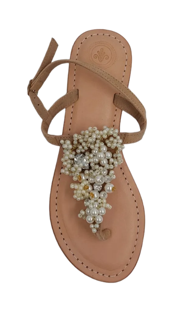 BaliBali - Isla Sandal With Pearls