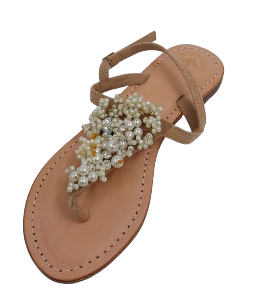 BaliBali - Isla Sandal With Pearls