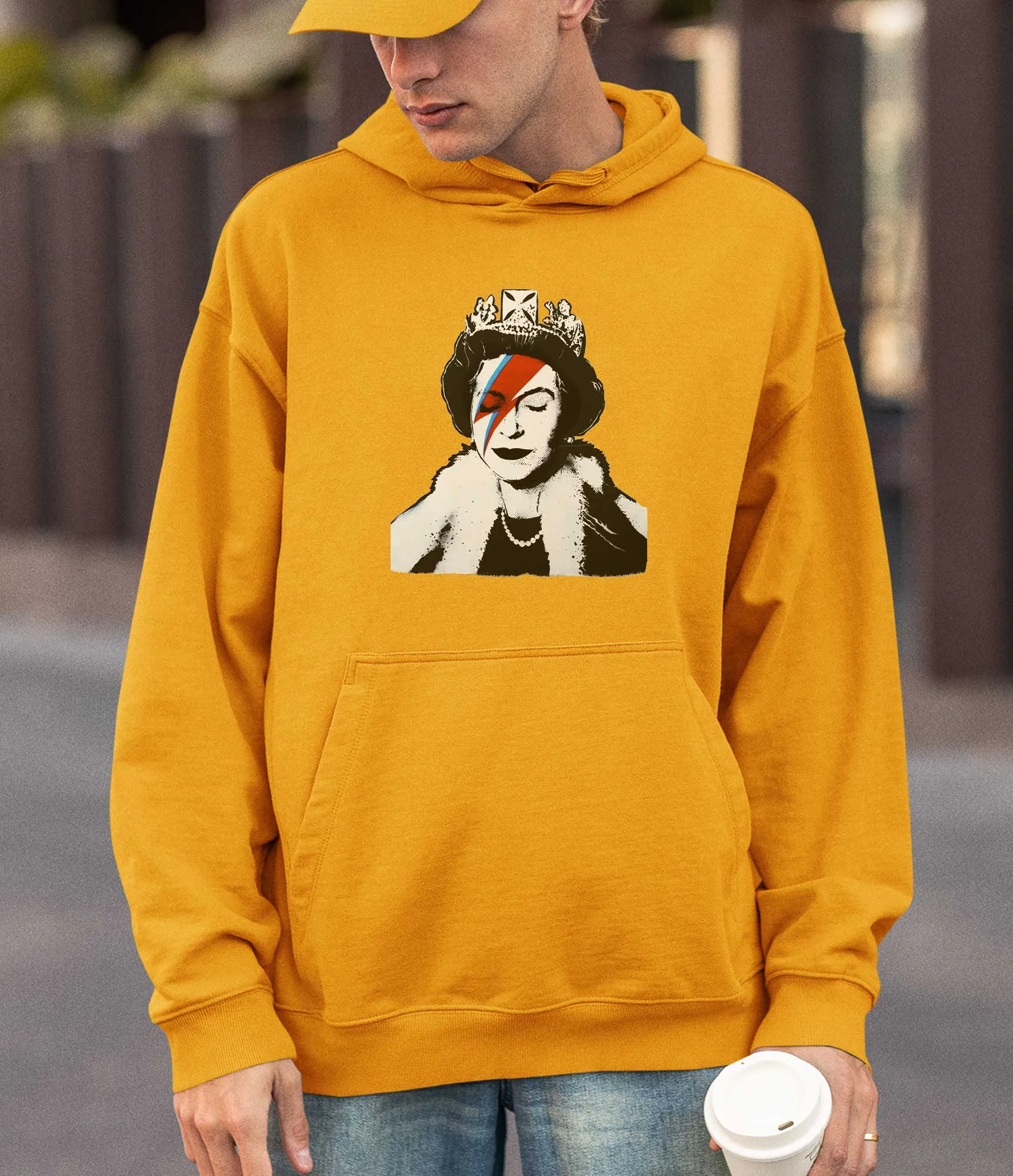 Banksy Hoodie - Queen Elizabeth