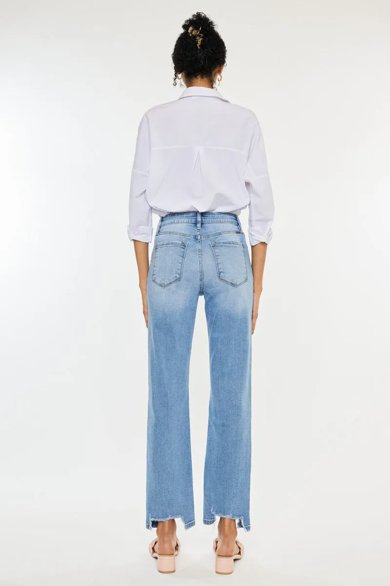 Breanne High Rise Straight Jeans