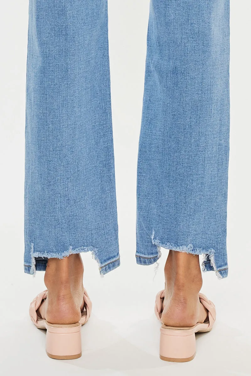 Breanne High Rise Straight Jeans