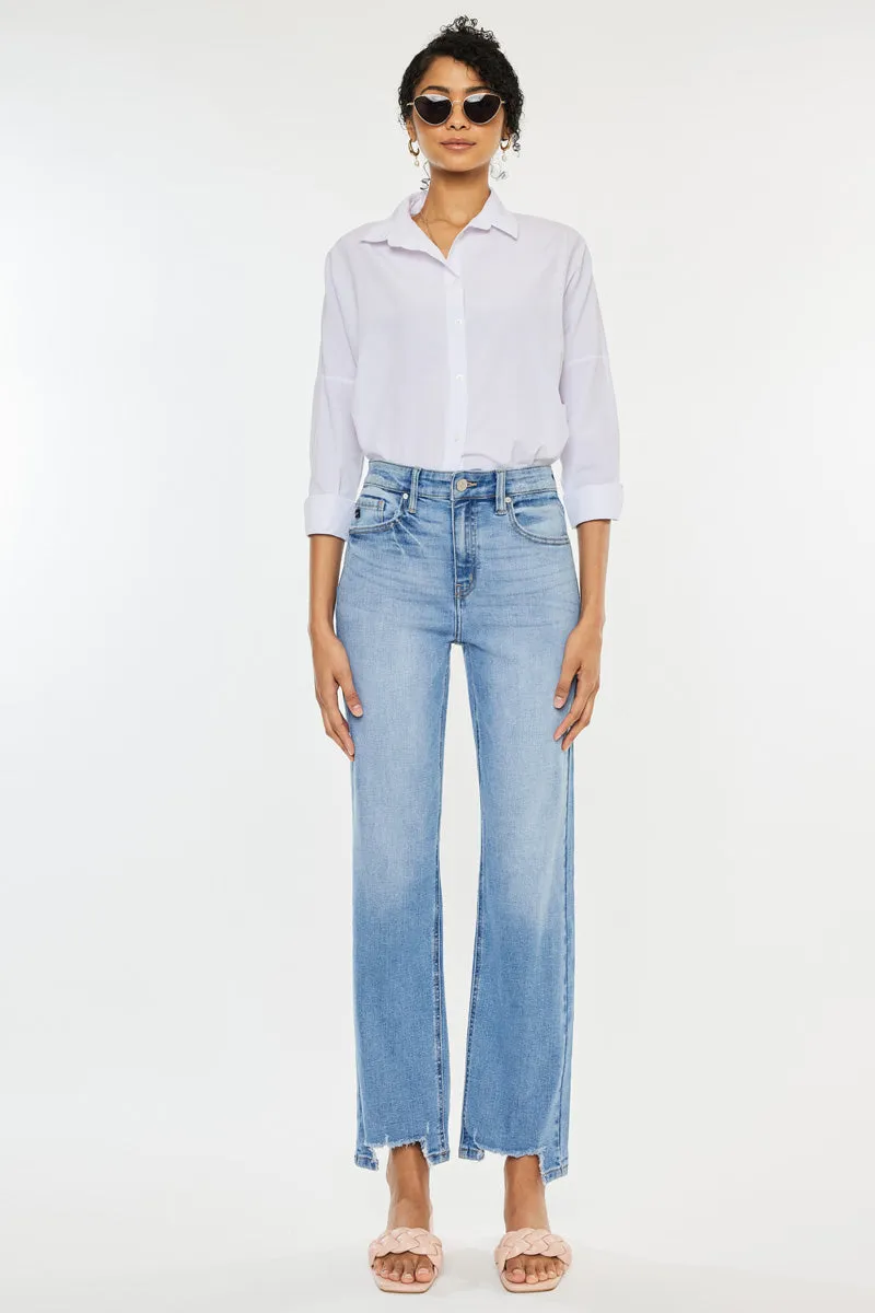 Breanne High Rise Straight Jeans