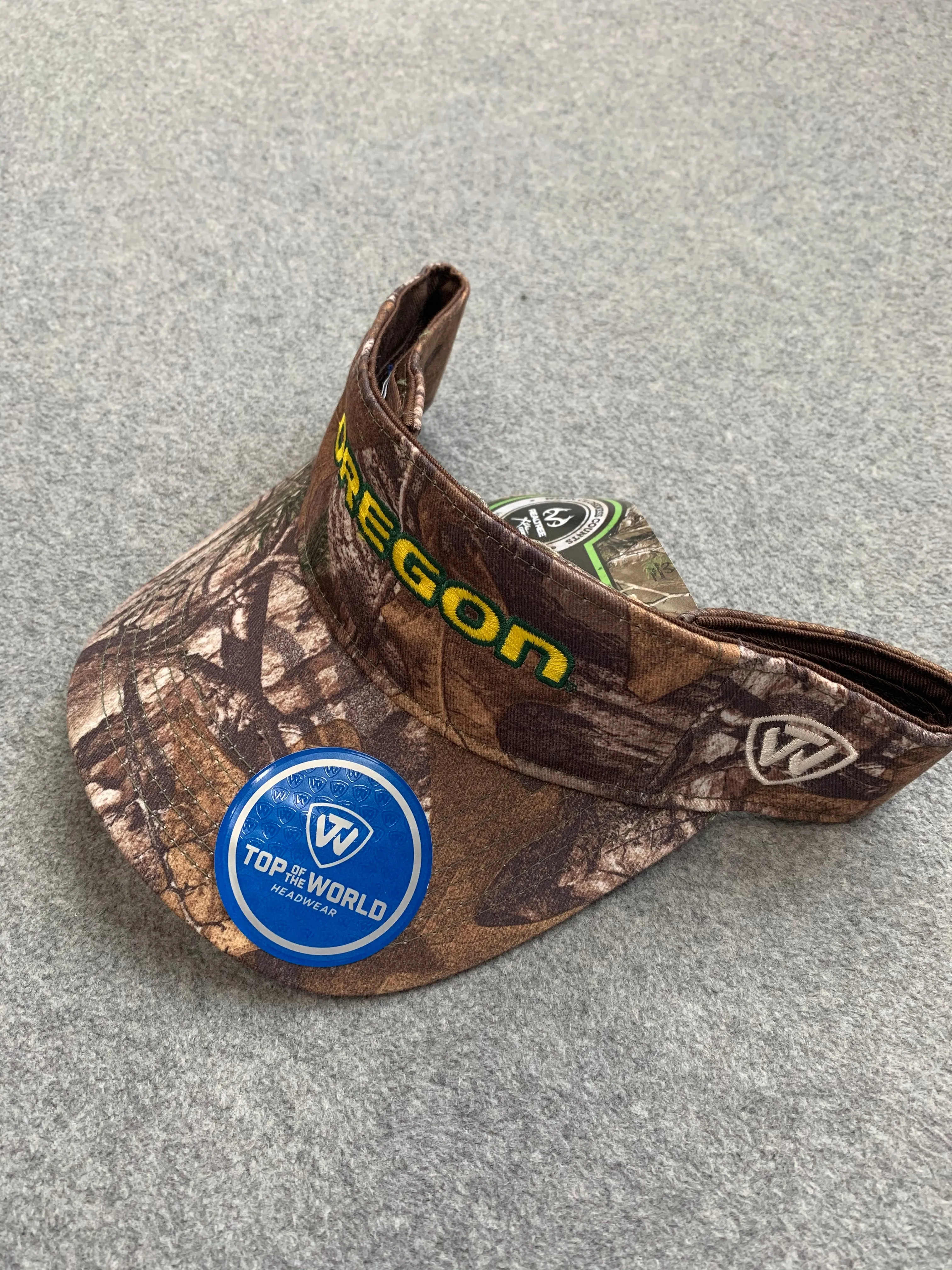 Camo Oregon Ducks Visor