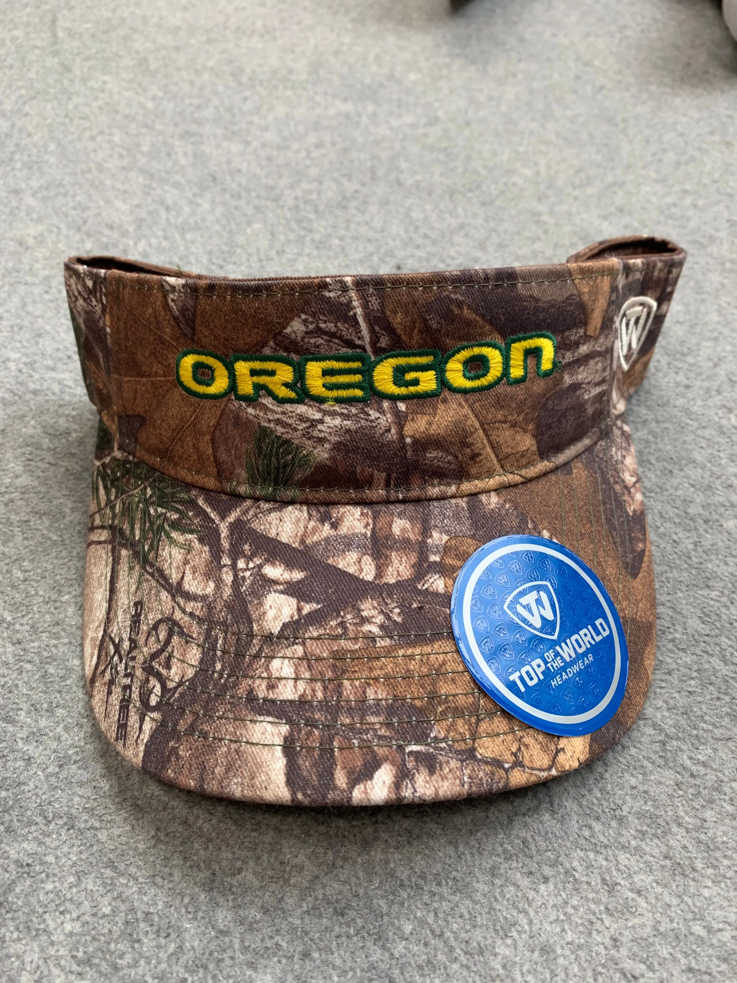 Camo Oregon Ducks Visor