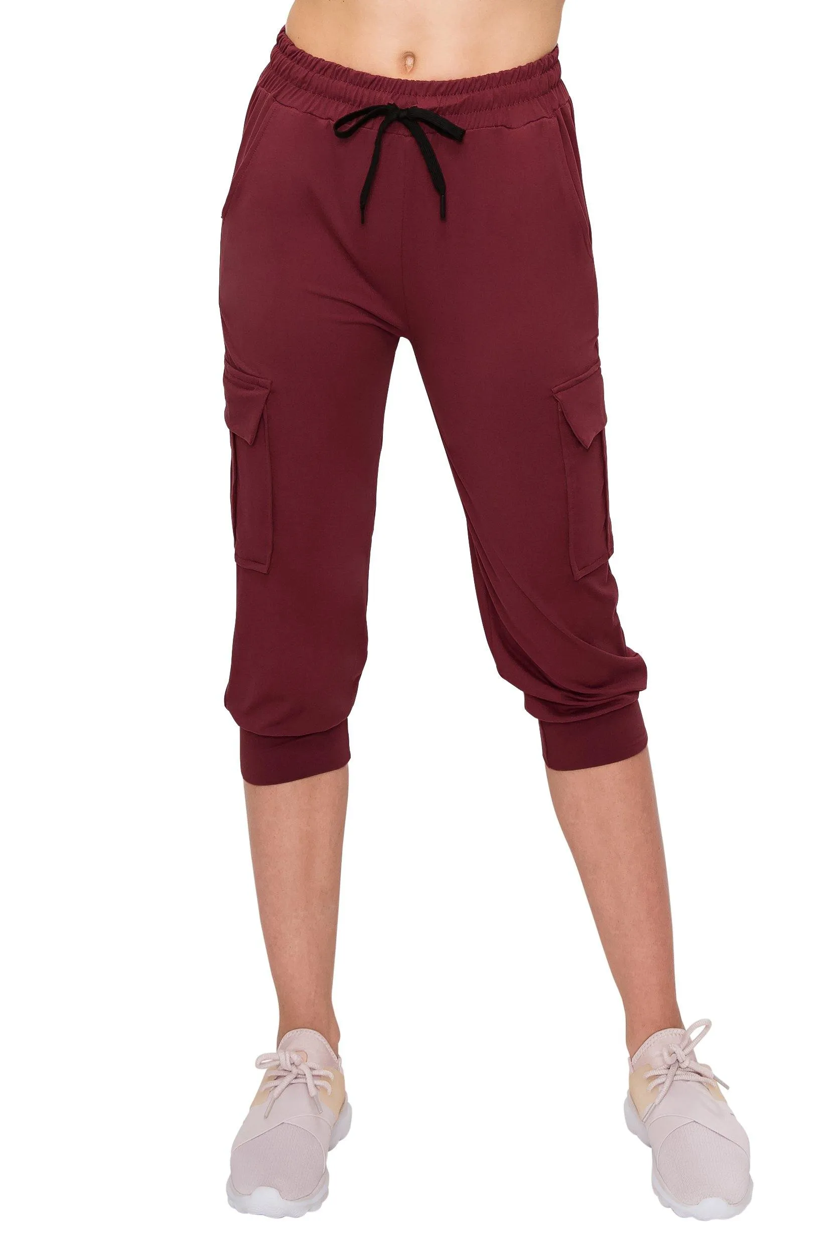 Capri Cargo Jogger Pants