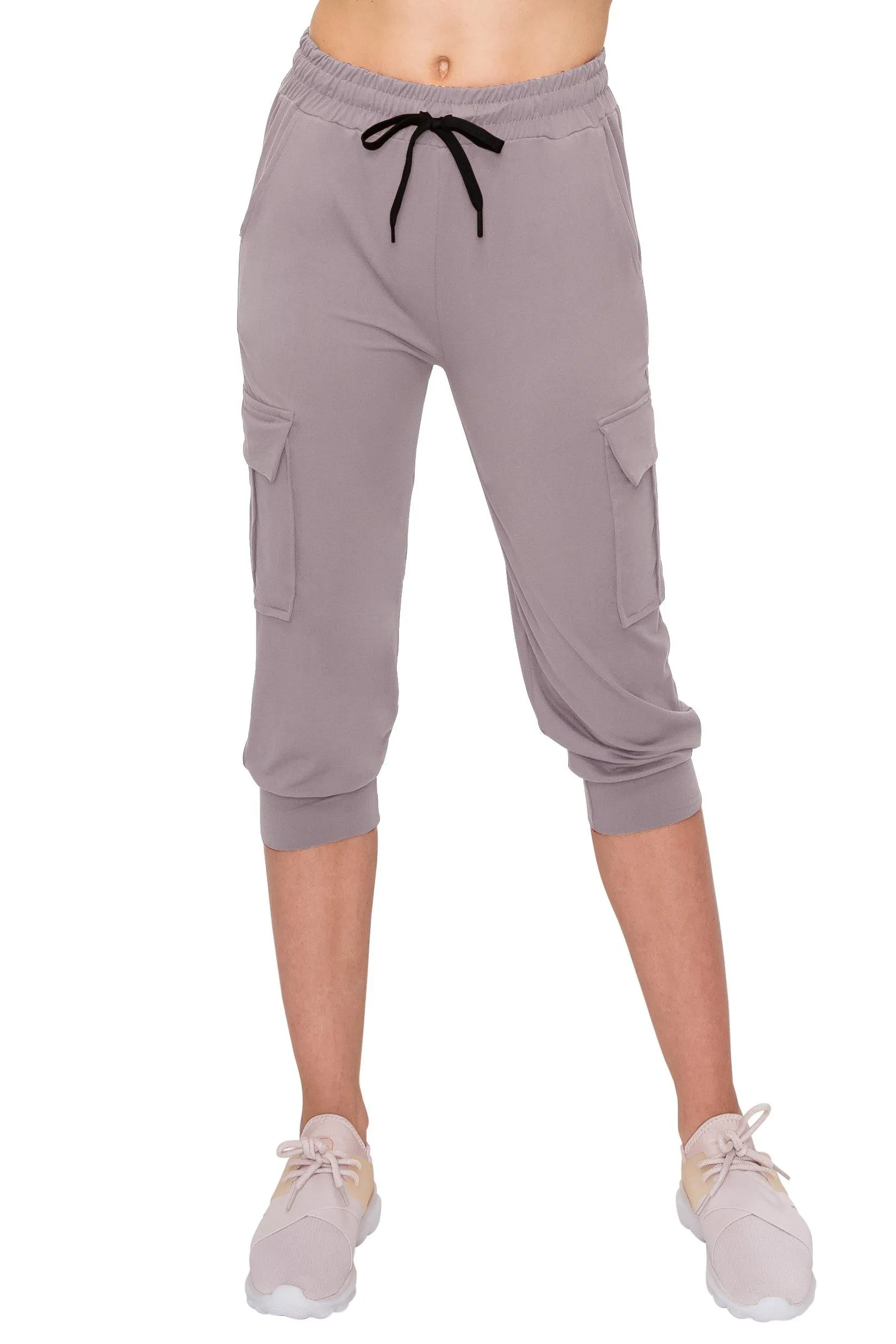 Capri Cargo Jogger Pants