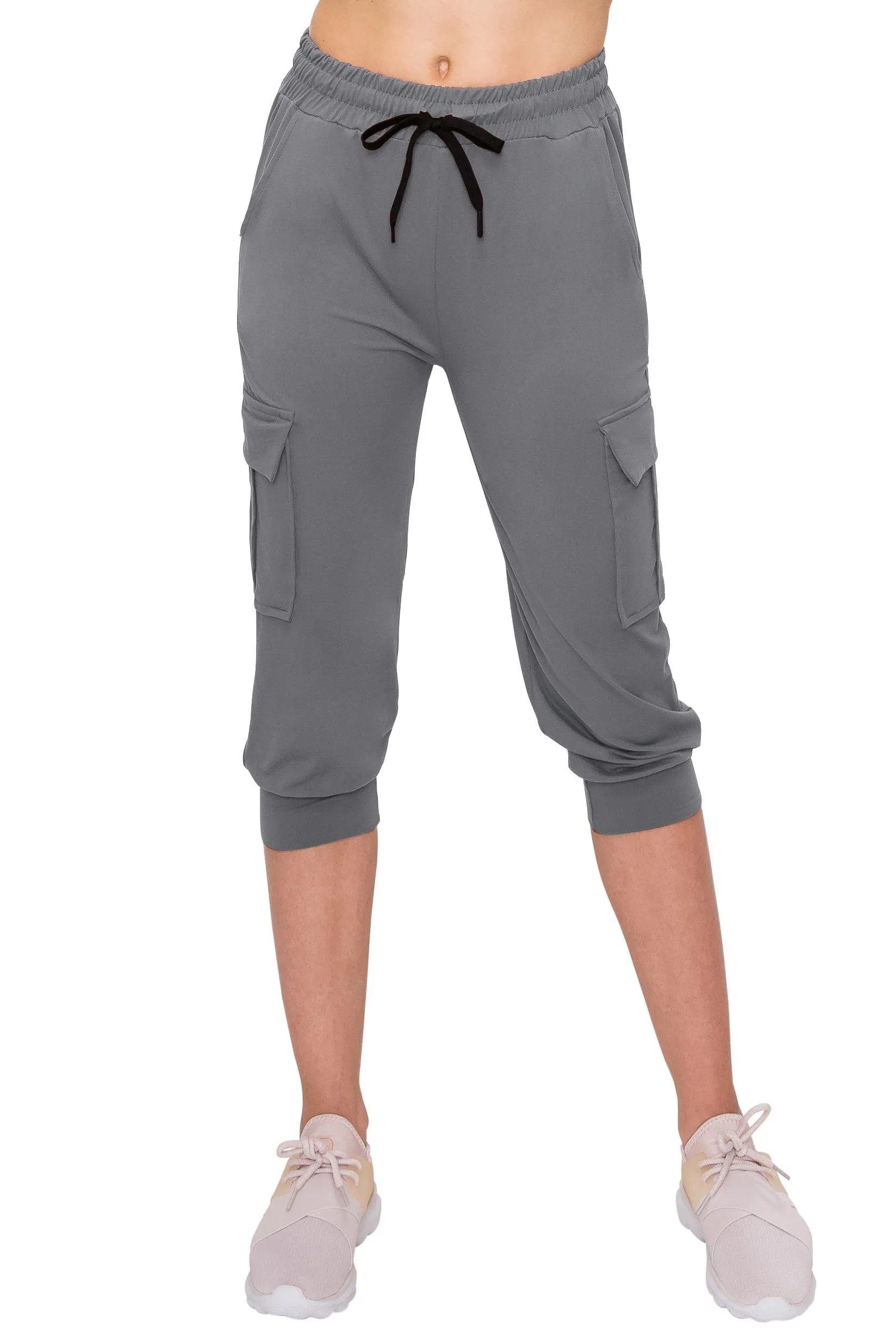 Capri Cargo Jogger Pants