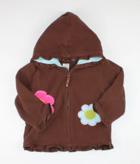 CARTERS FLEECE HOODIE 12M EUC