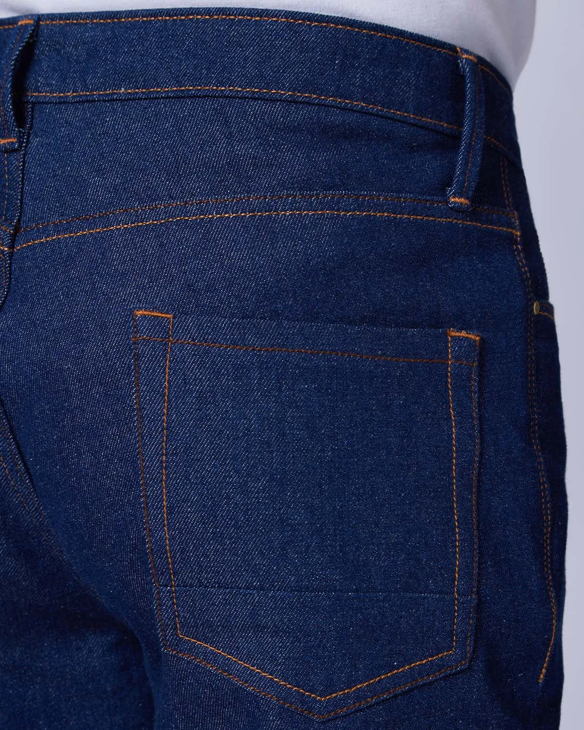 Crisp Blue Rigid Jeans