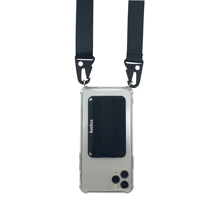 Crossbody Phone Case - Clear Voyage (Detachable Strap)