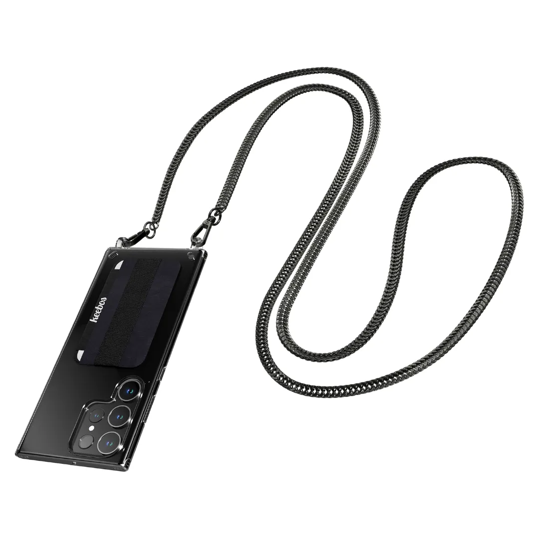 Crossbody Phone Case for Samsung - Royal (Onyx Chain)