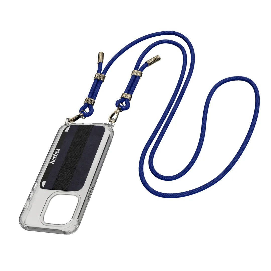 Crossbody Phone Case  - Navy Blue