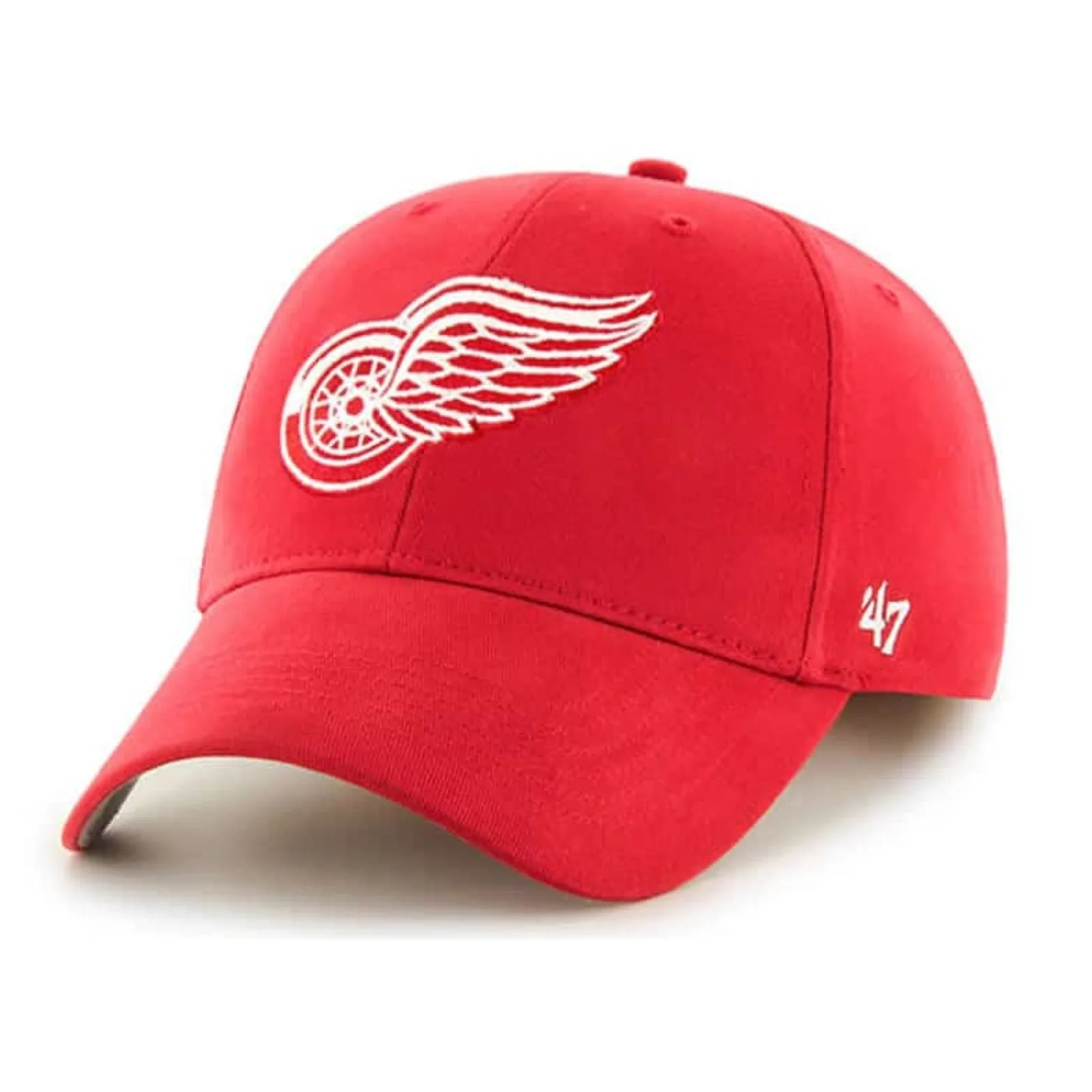 Detroit Red Wings 47 Brand MVP Adjustable Curved Visor Cap