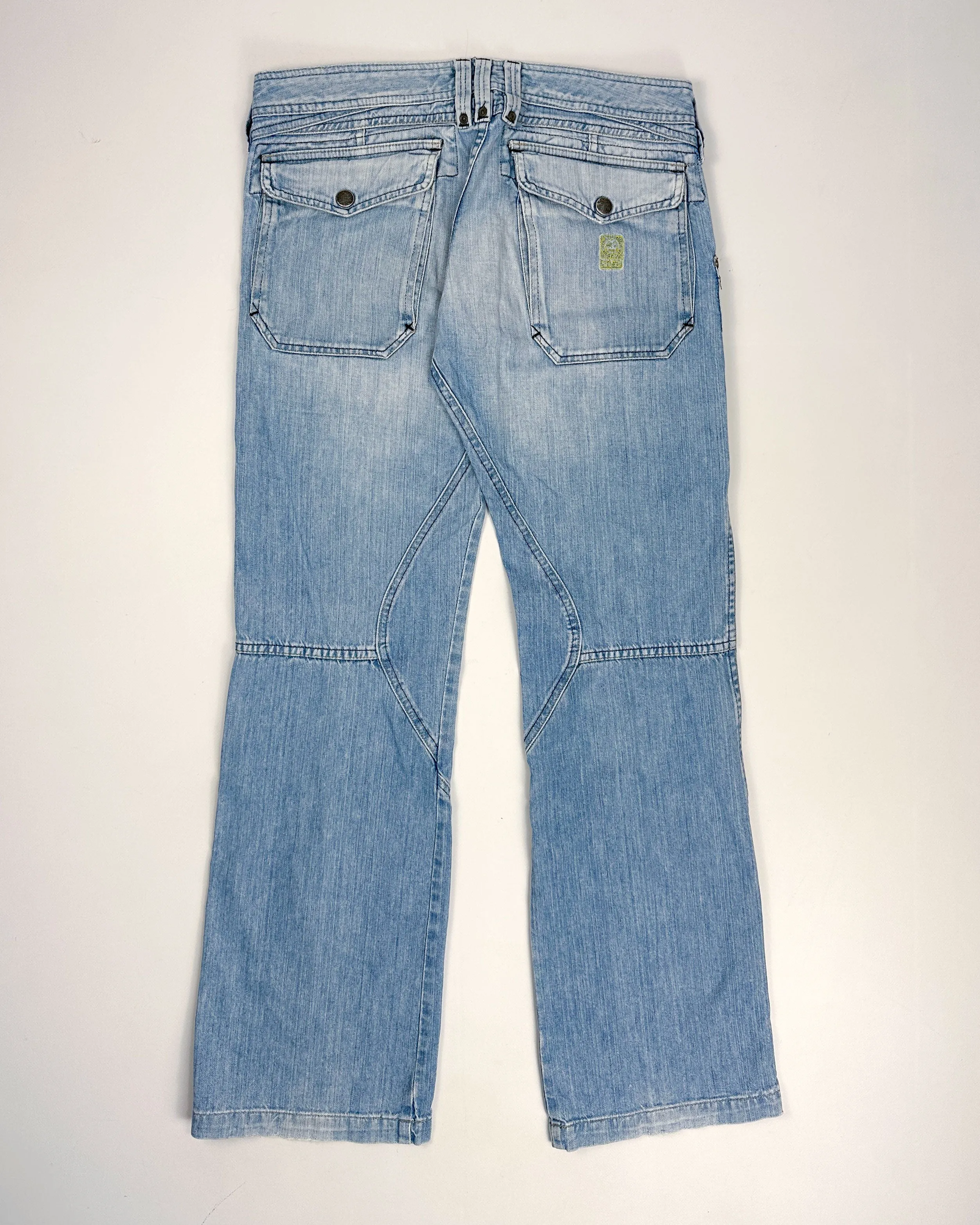 Diesel Cargo Light Denim Pants 2000's