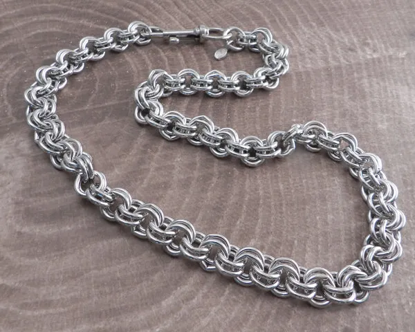 Double Ring Chain Necklace