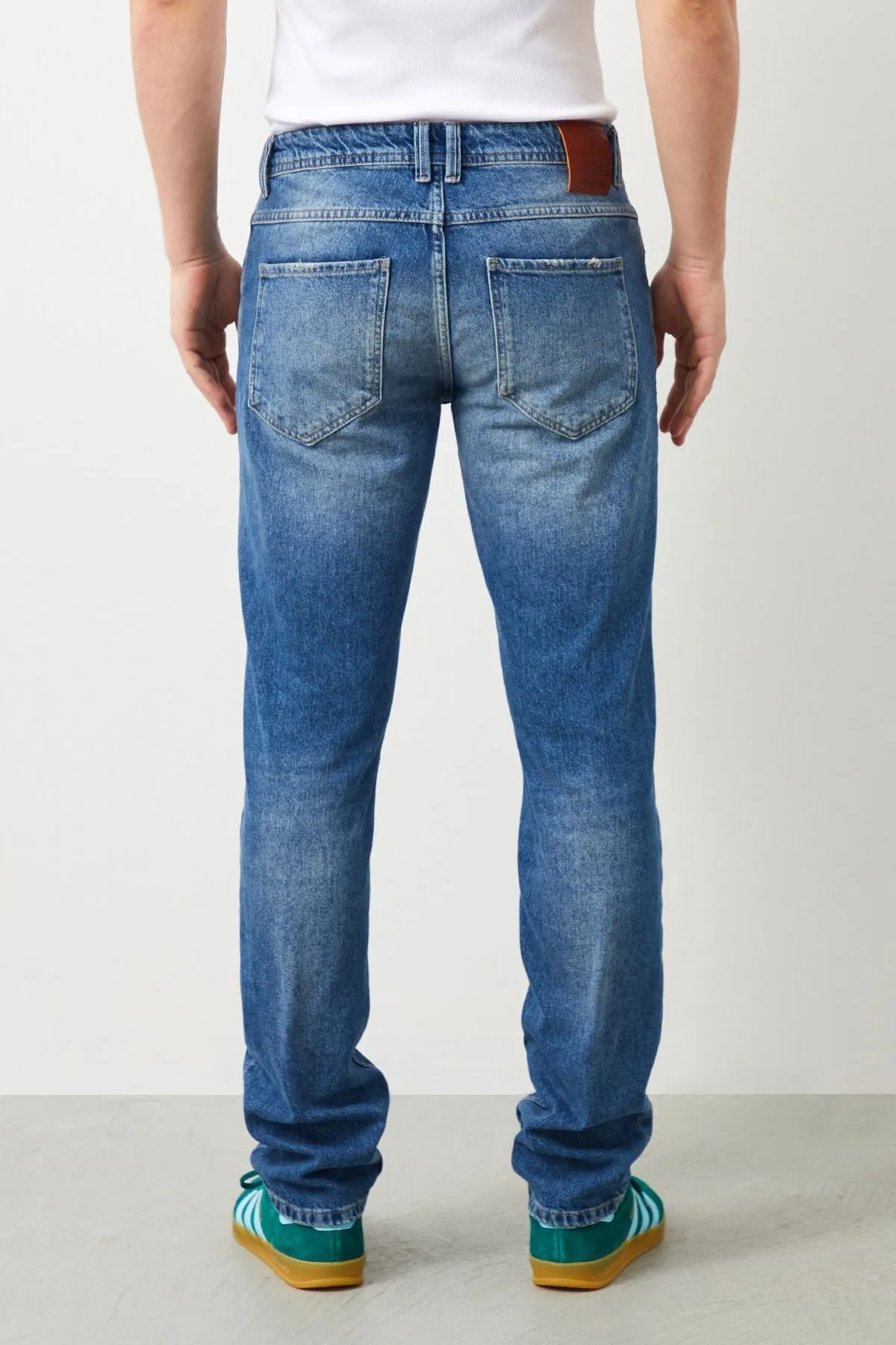 Fere Regular Fit Blue Men's Jeans