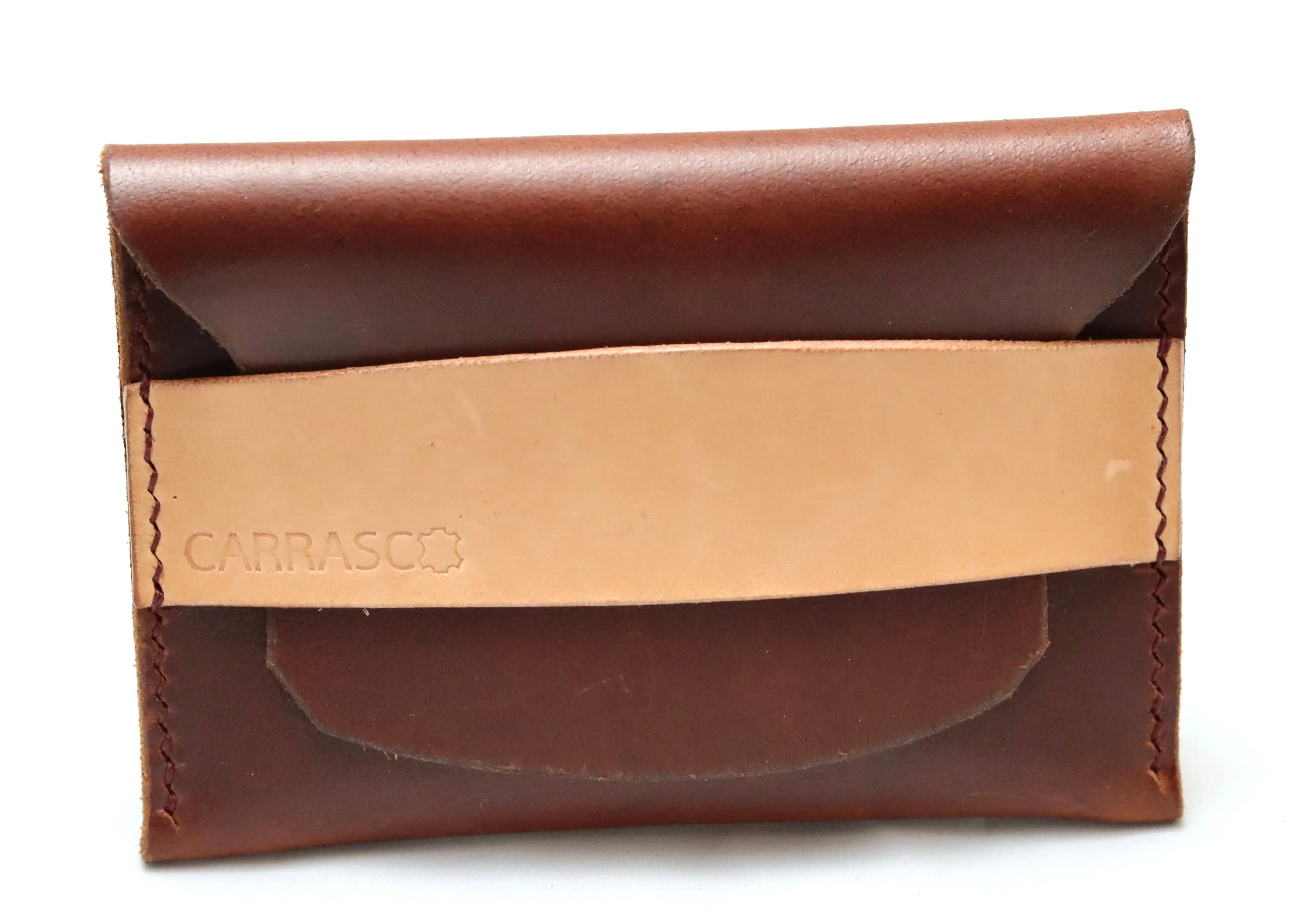 Flap fold Wallet | tan cognac | calf