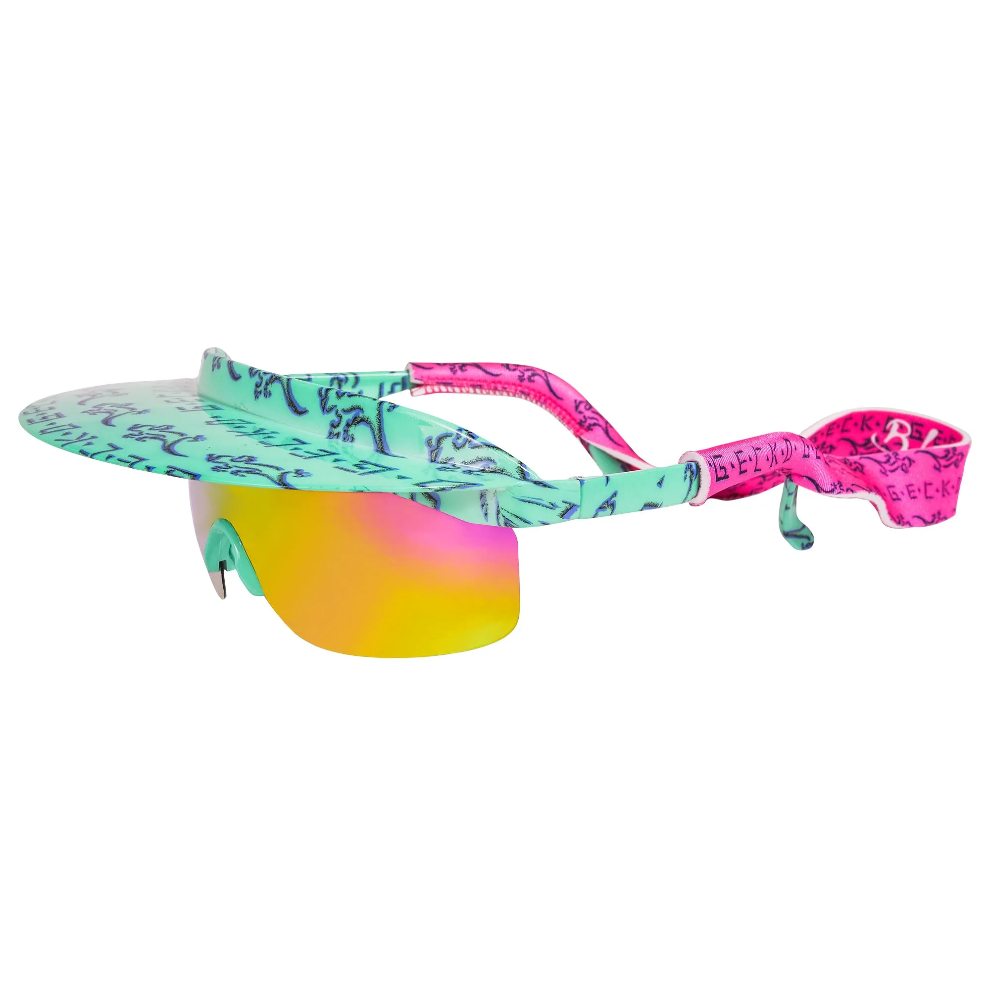 Gecko Hawaii Petro Mint - Visor Shades