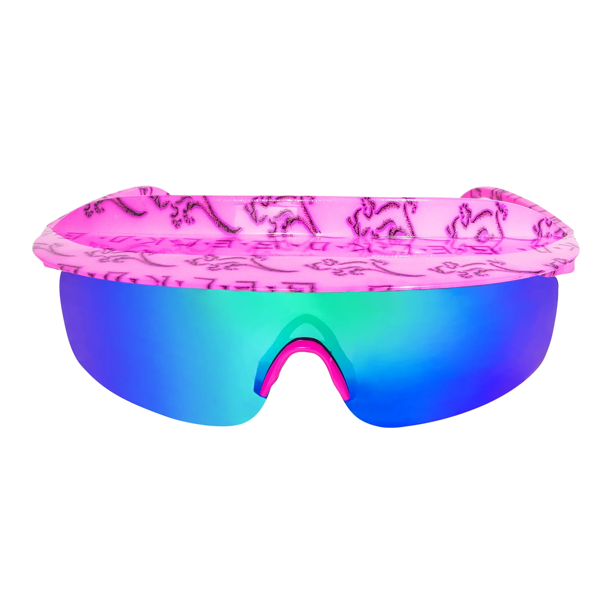 Gecko Hawaii Petro Pink - Visor Shades