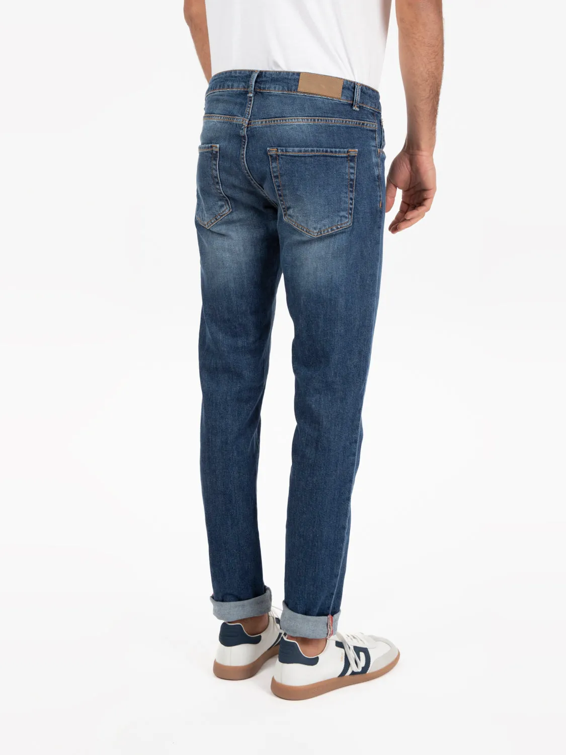 Jeans Tom lavaggio medio blu