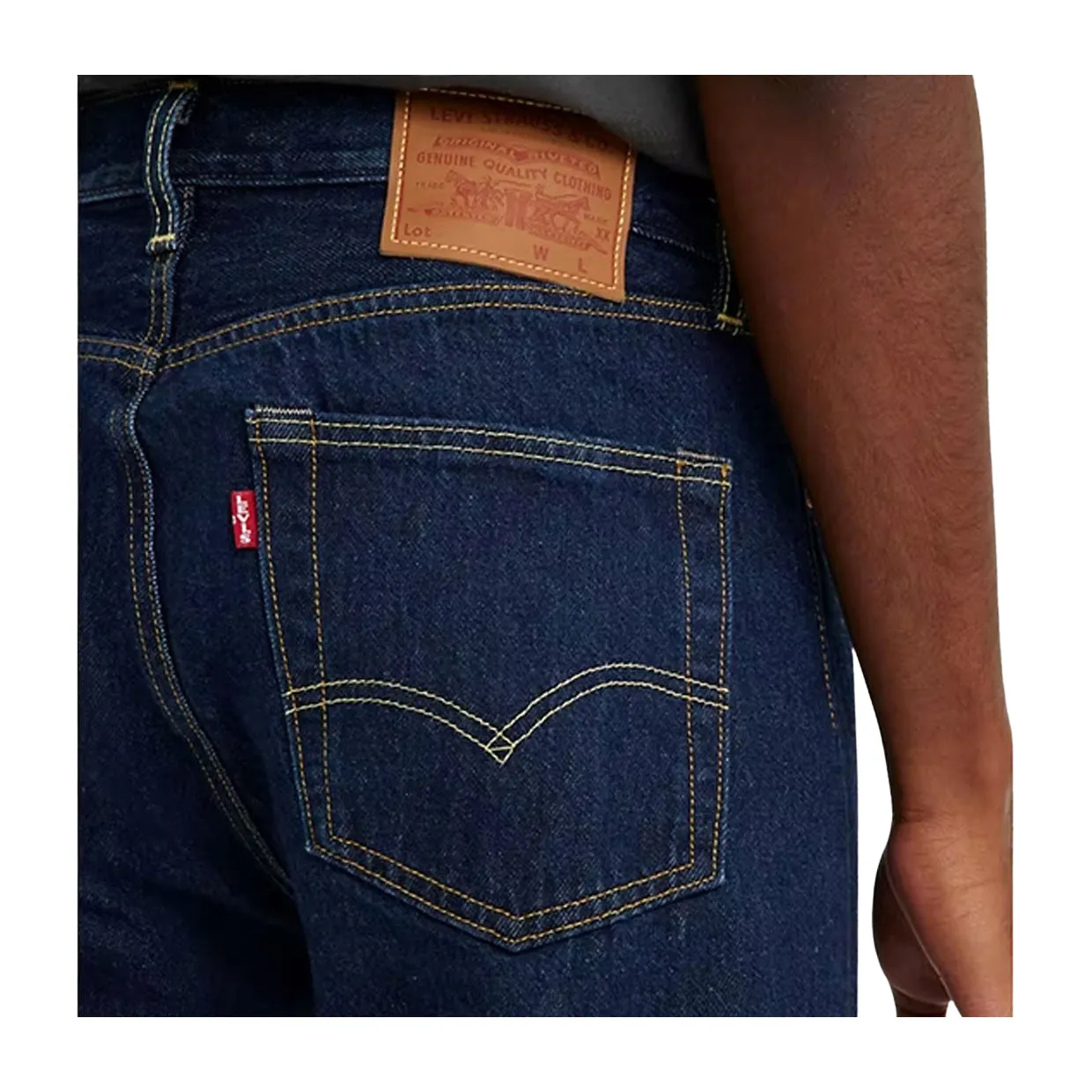 Jeans Uomo Levi's 501 '54 Blu Scuro