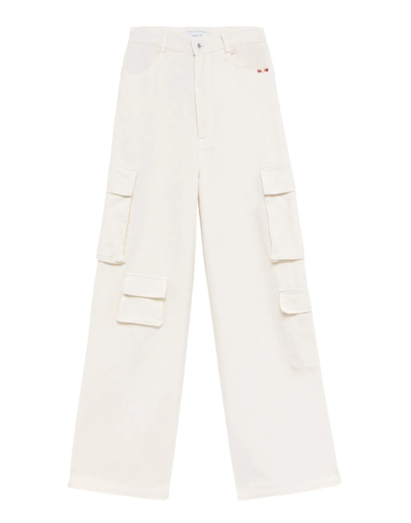 Jeans woman AMD065P3200111 WHITE Amish