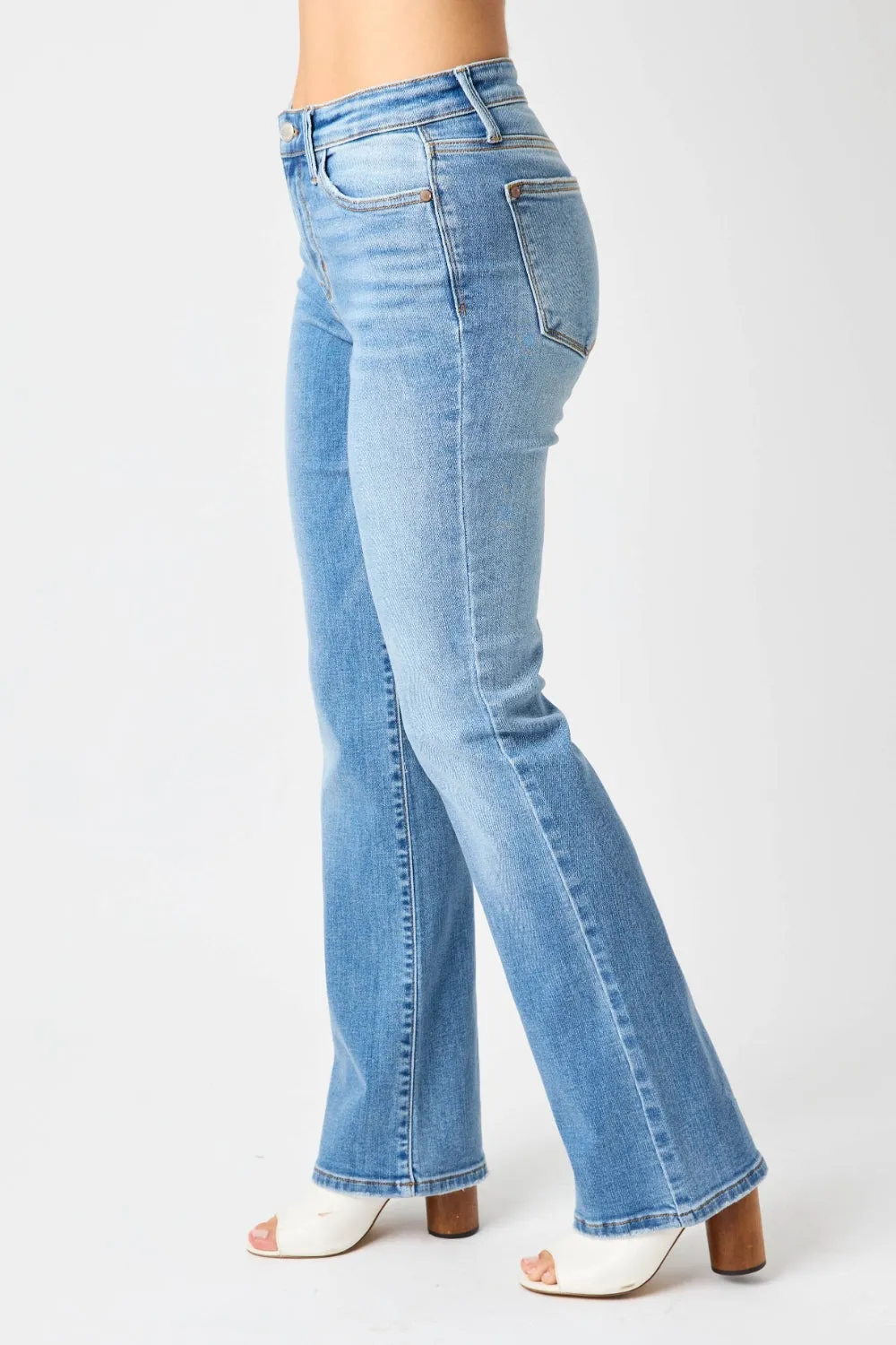 Judy Blue, Mid Rise Vintage Bootcut Jeans