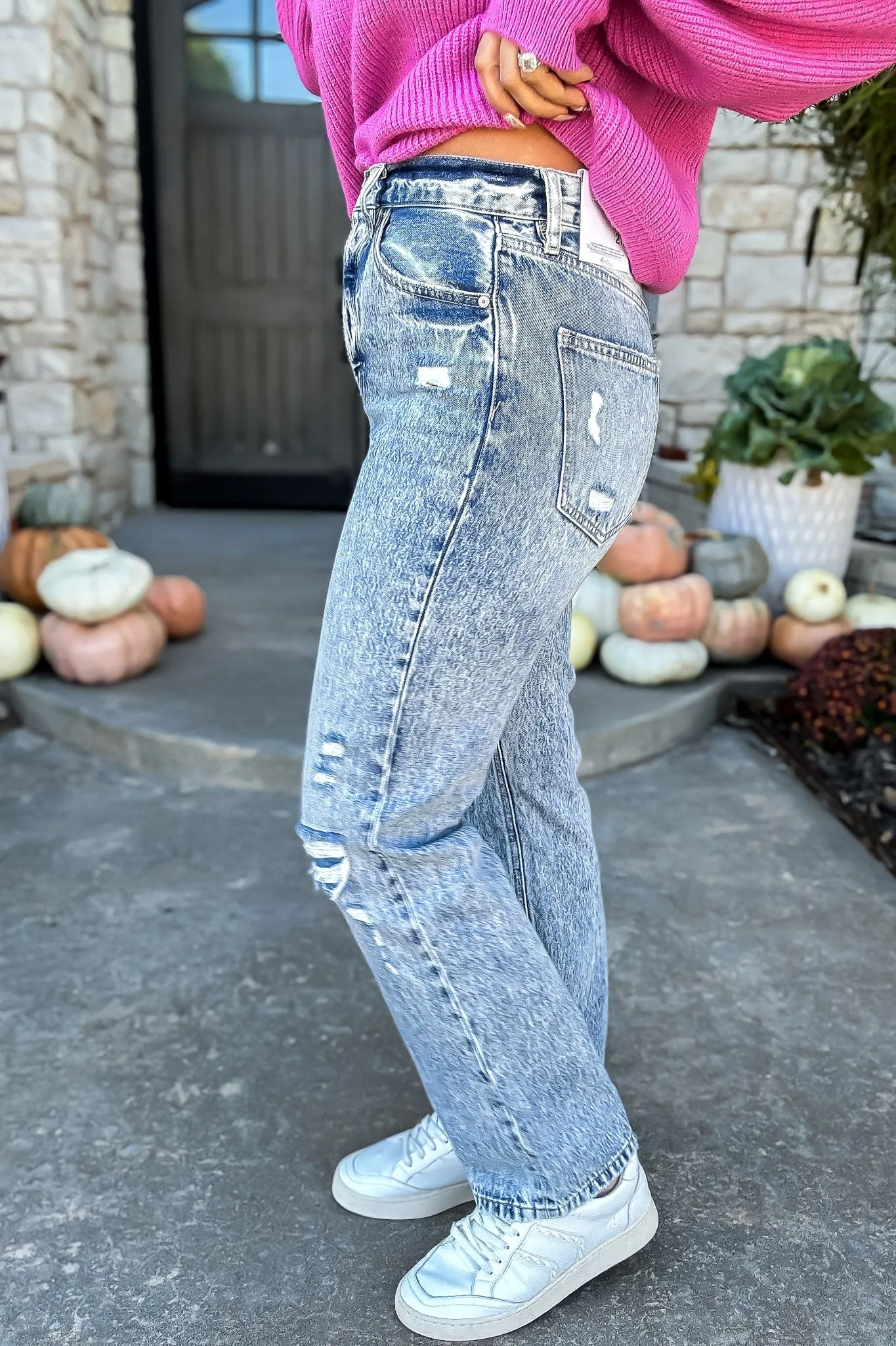 KanCan High Rise 90's Boyfriend Jeans