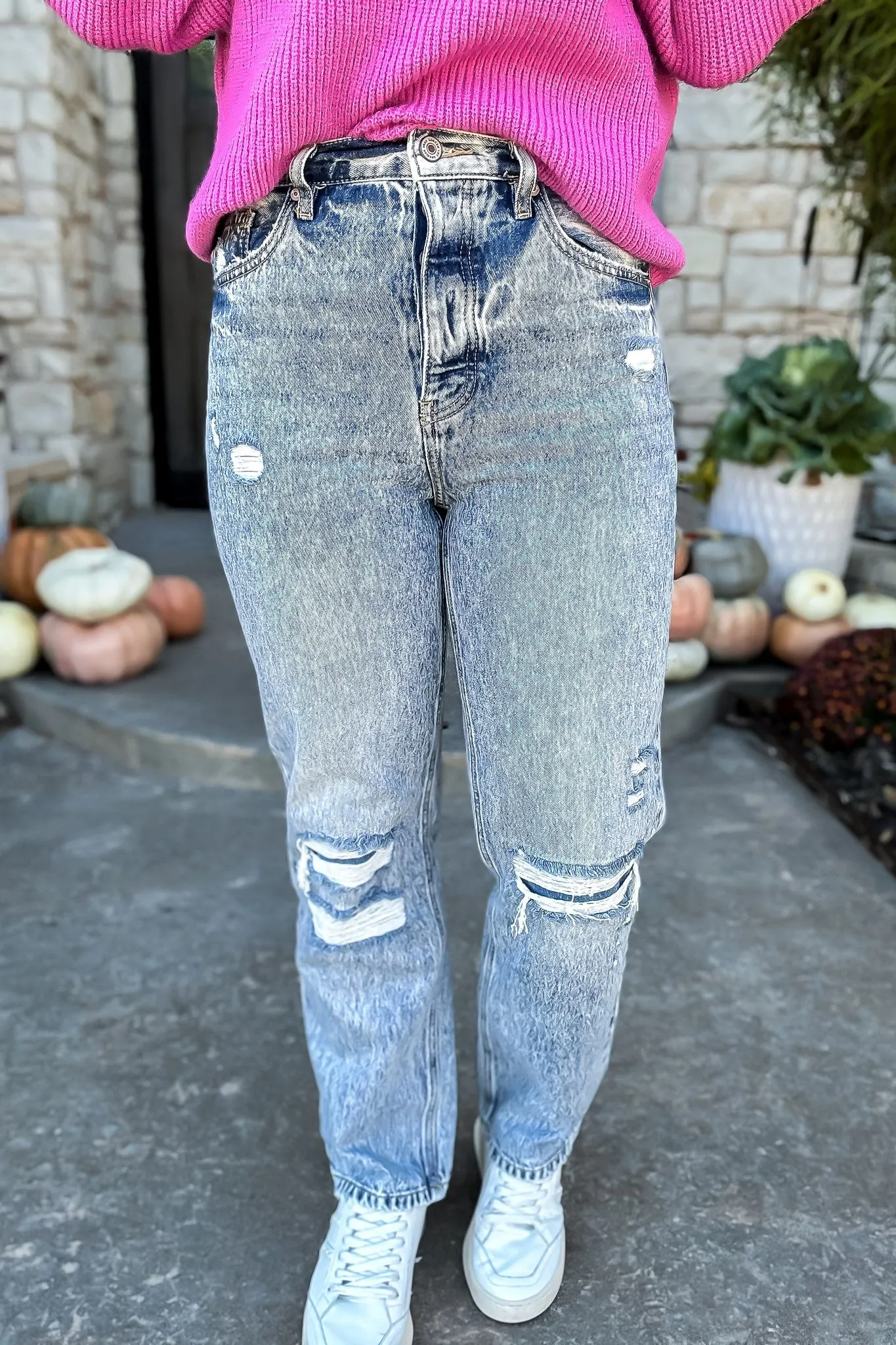 KanCan High Rise 90's Boyfriend Jeans