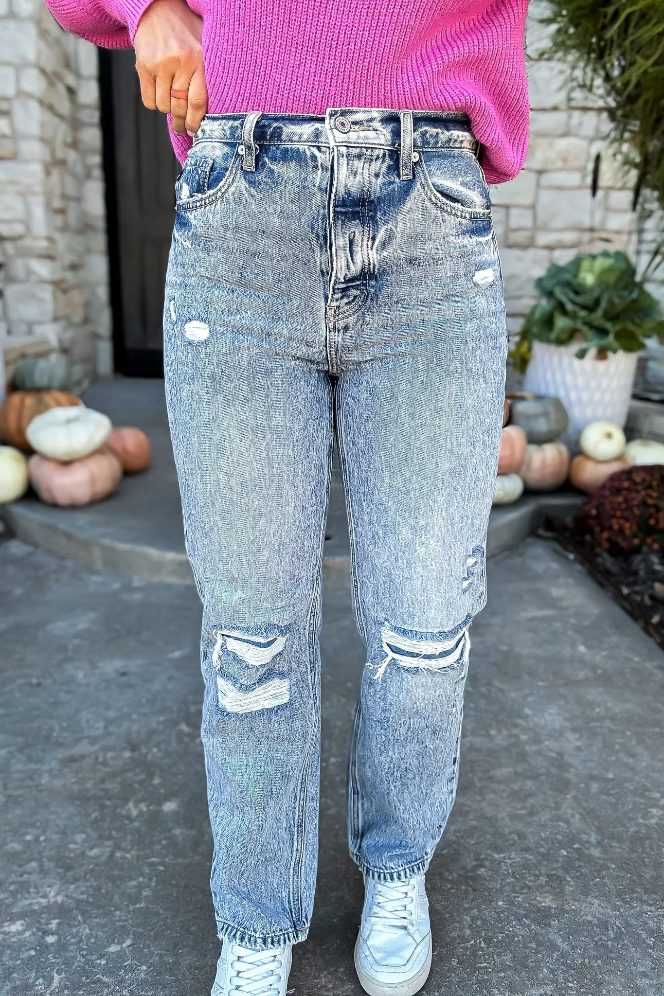 KanCan High Rise 90's Boyfriend Jeans