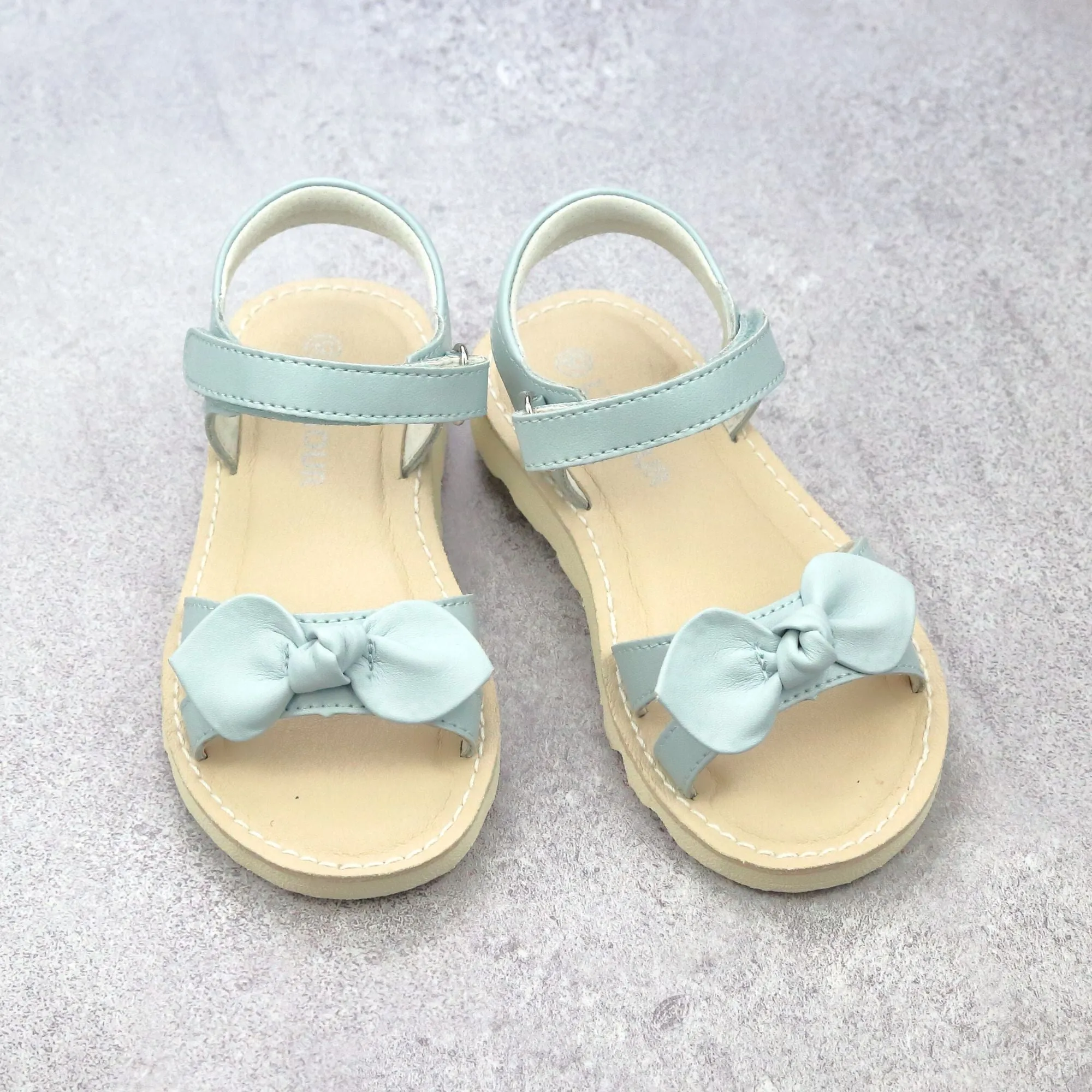 Leigh Girls Knotted Bow Sandal