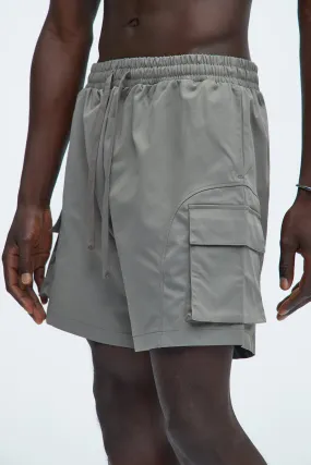 Max Cargo Shorts - Grey