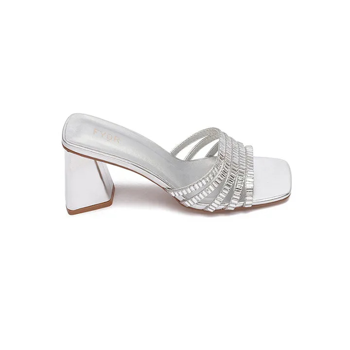 Mirror Embellished Sandal HL 148