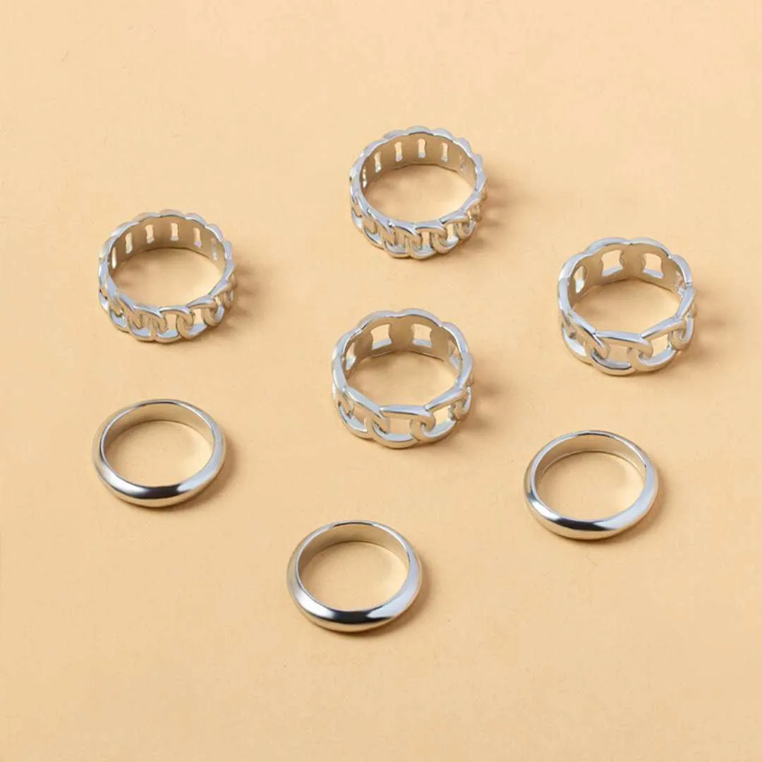 Nia Rings - Gold & Silver