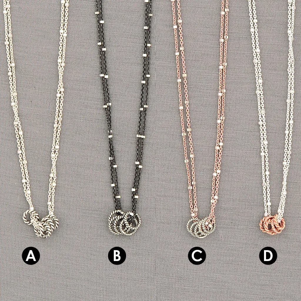 Olympic Rings Necklace (N121)