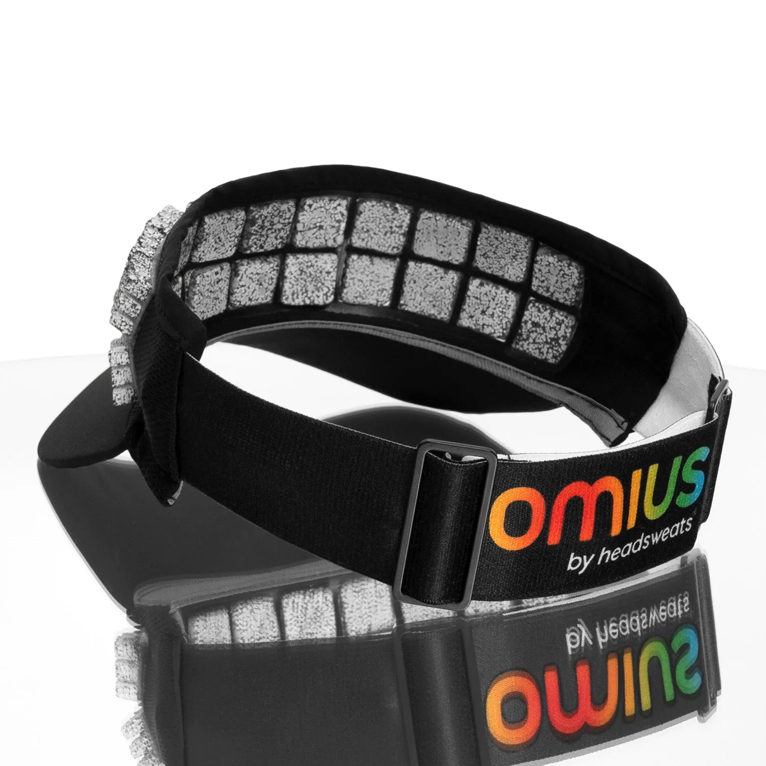 OMIUS by Headsweats Black Visor   Cubes Bundle