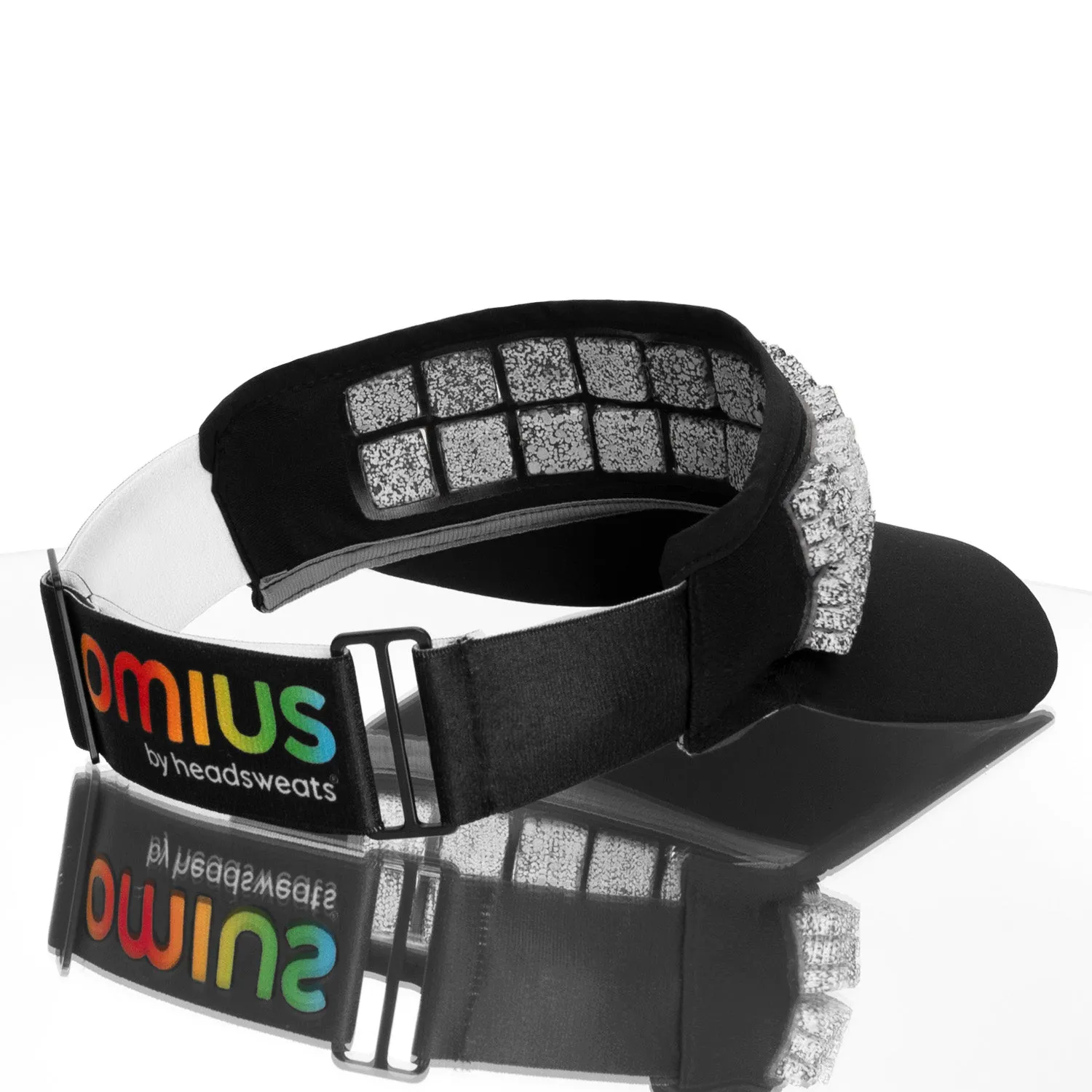 OMIUS by Headsweats Black Visor   Cubes Bundle