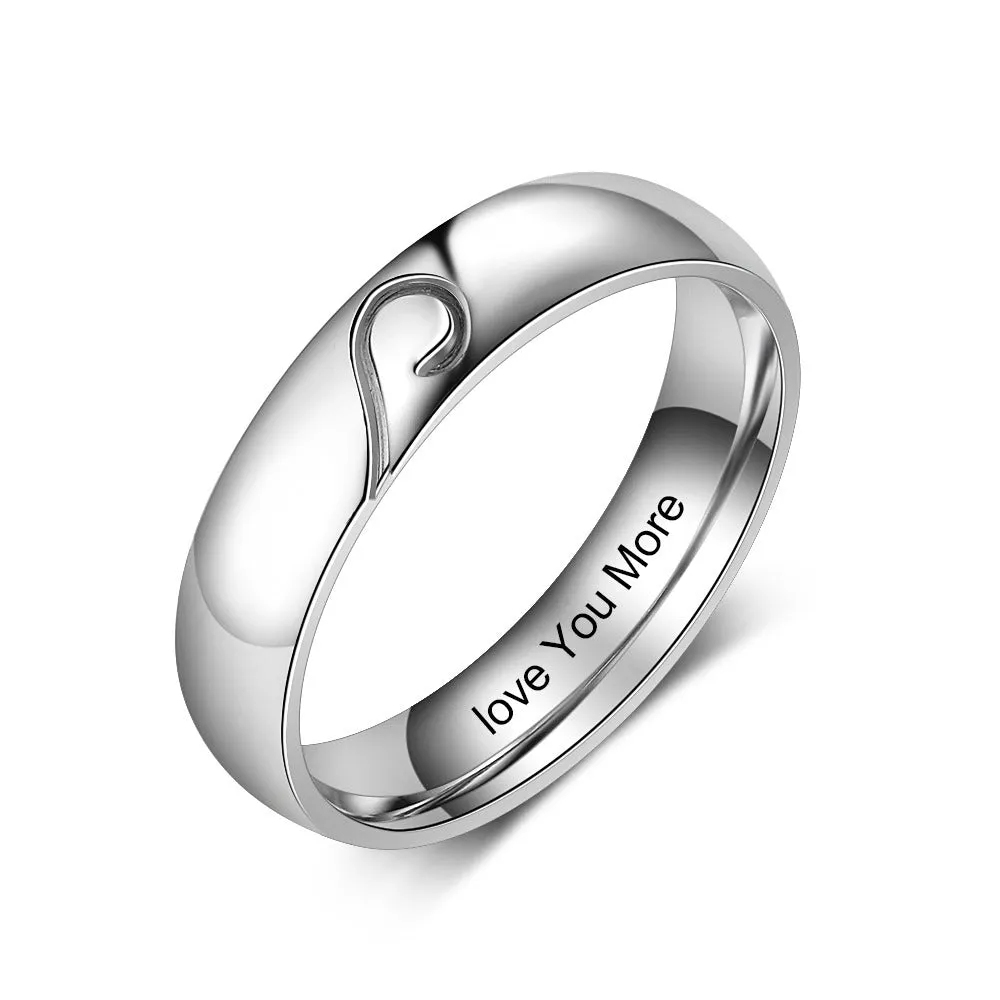 Personalized Couple Rings