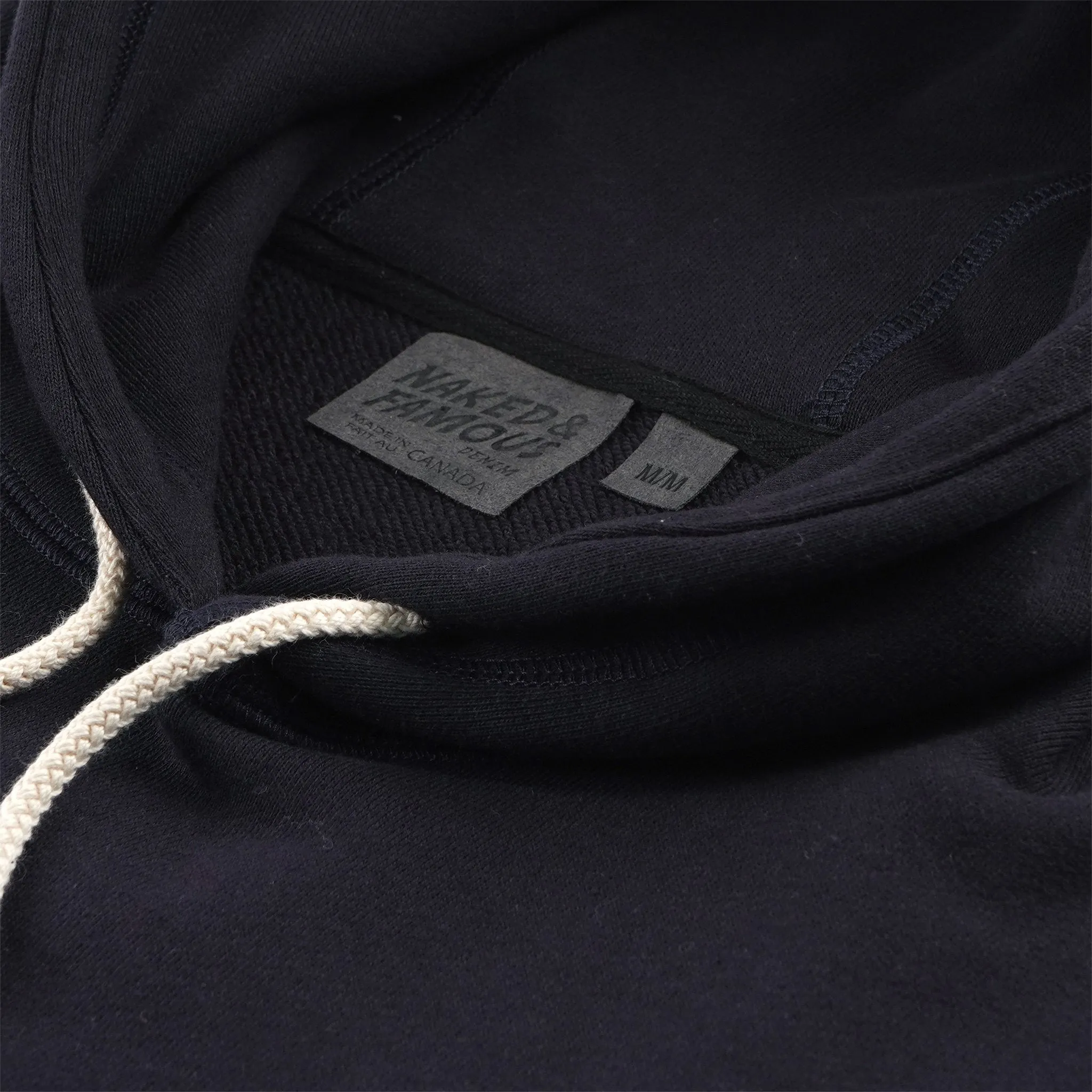 Pullover Hoodie - Heavyweight Terry - Navy