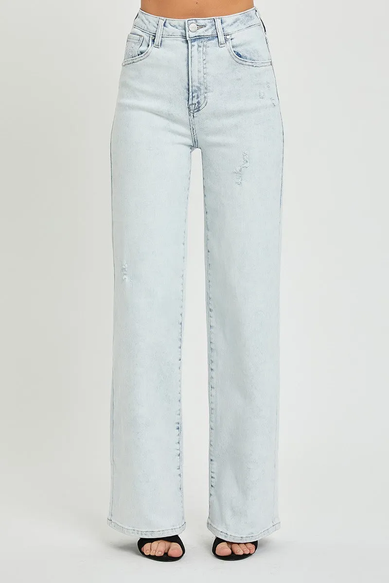 Risen HIGH RISE WIDE LEG JEANS