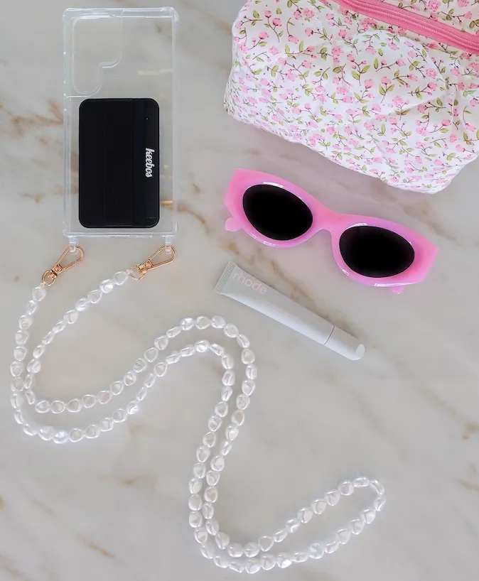 Samsung Crossbody Phone Case  - Pearl Paradise [NEW!]