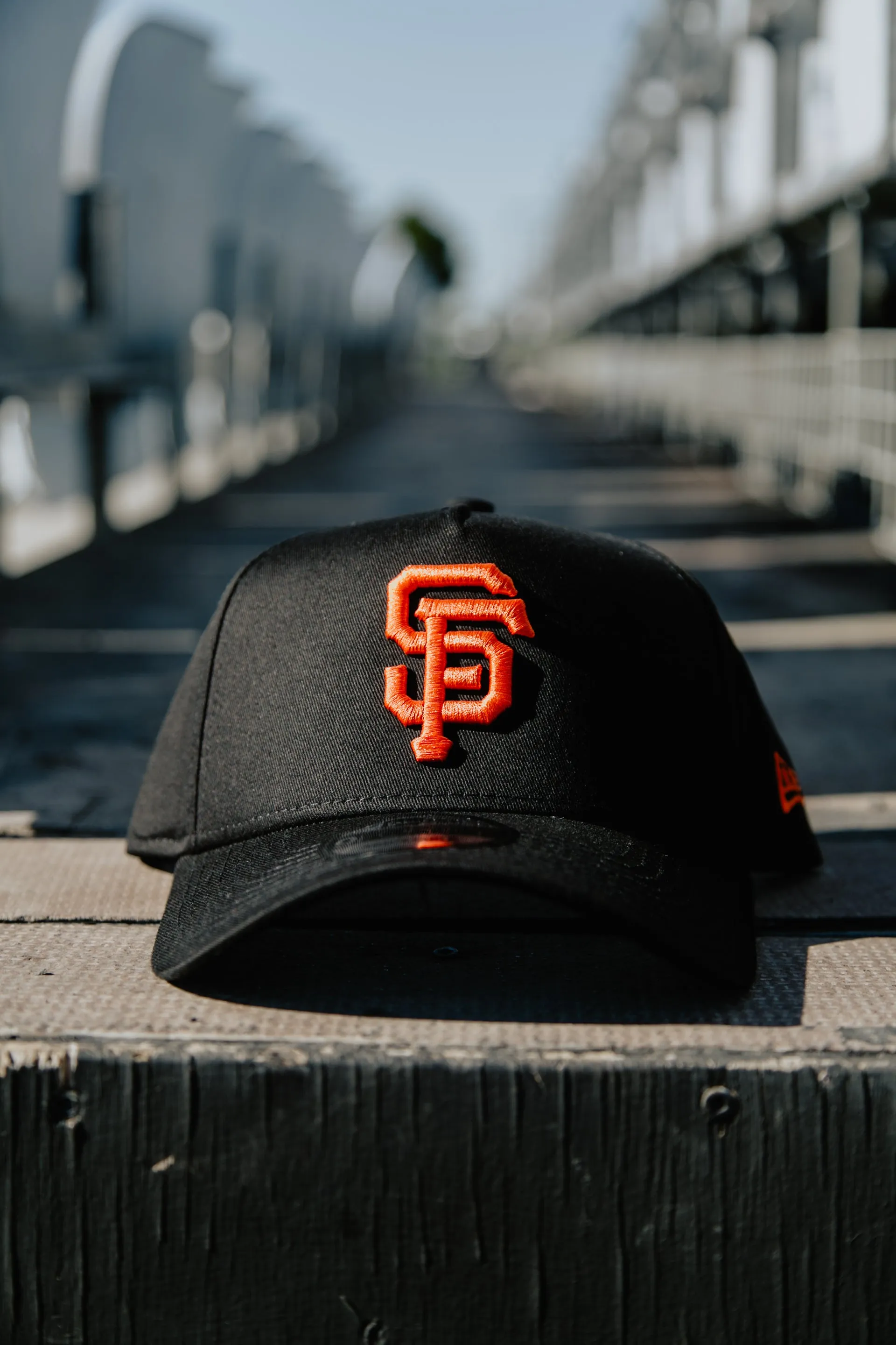 SAN FRANCISCO GIANTS 9FORTY A-FRAME - BLACK/BLACK Under Visor