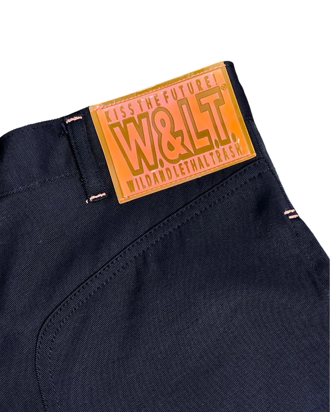 Size XS - Wild and Lethal Trash by Walter van Beirendonck Black Cargo Pants