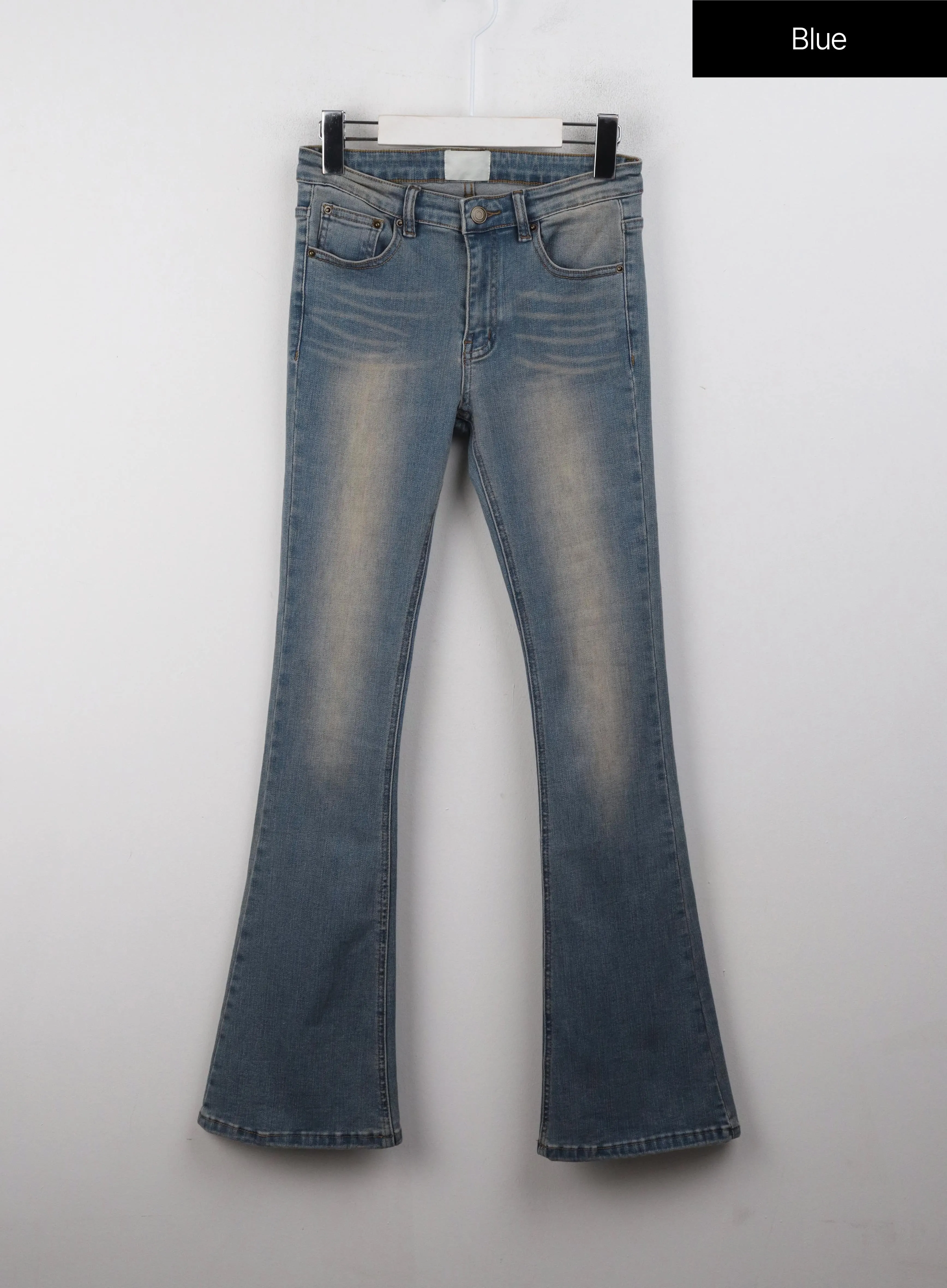 Slim Fit Denim Bootcut Jeans CJ410