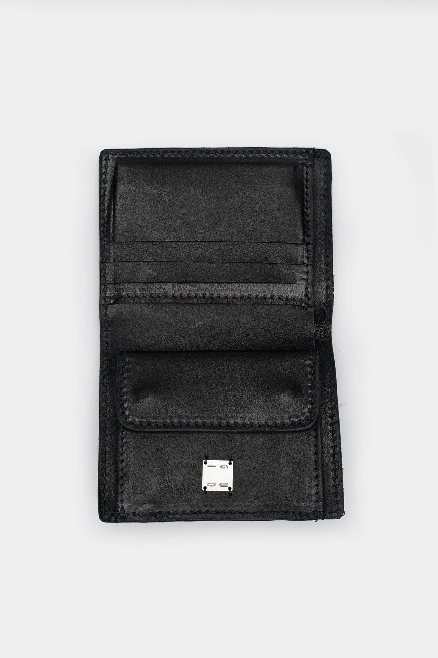 Snap button leather wallet | PT3