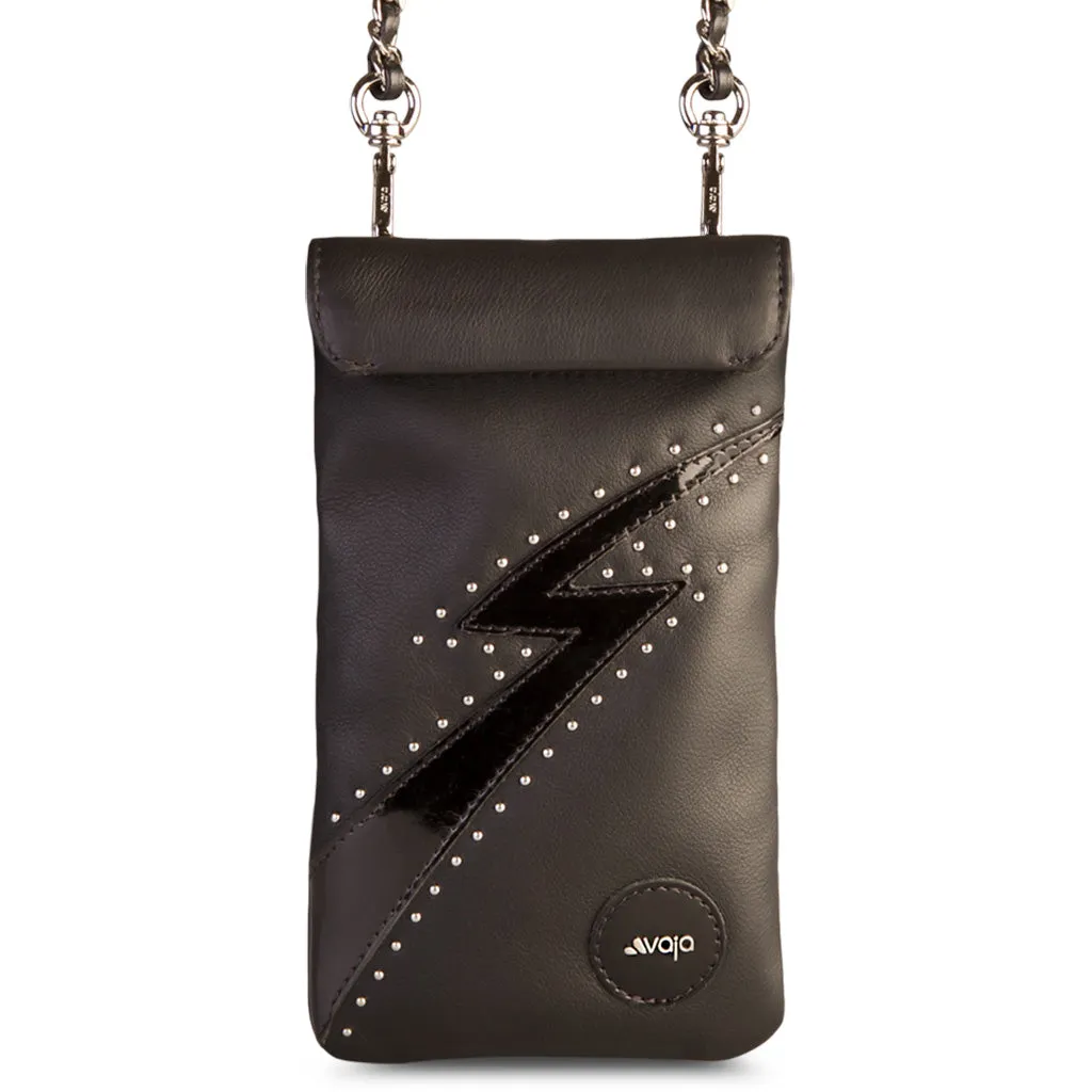 Spark crossbody leather bag