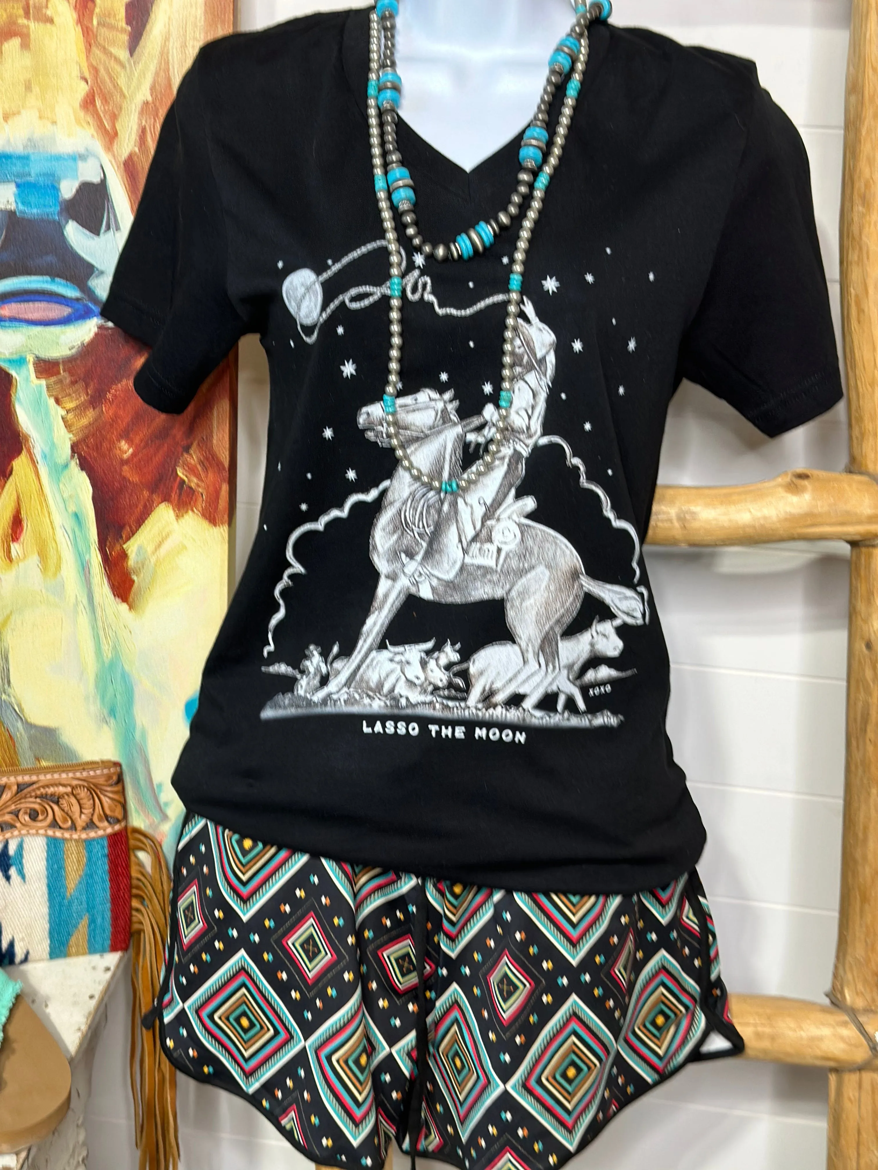 The Lasso The Moon & Stars Tee